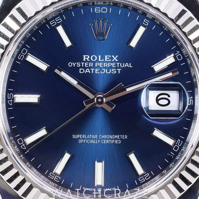 2024 ROLEX DATEJUST BLUE DIAL 41MM 126334