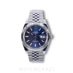 ROLEX DATEJUST BLUE DIAL 41MM 126334