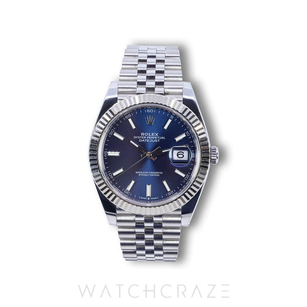 2024 ROLEX DATEJUST BLUE DIAL 41MM 126334