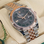 2023 ROLEX DATEJUST TWO TONE ROSE GOLD AND STEEL 41MM 126331