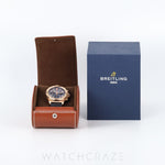 2020 BREITLING CHRONOMAT B01 RED GOLD GREY DIAL 42MM RB0134101B1S1