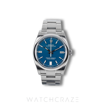2026 ROLEX OYSTER PERPETUAL BLUE DIAL 36MM 126000