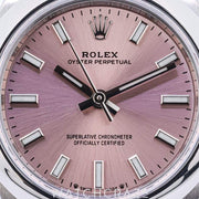 2024 ROLEX OYSTER PERPETUAL 28mm PINK DIAL 276200