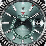 2025 ROLEX SKY-DWELLER OYSTER BRACELET GREEN DIAL 44MM 336934