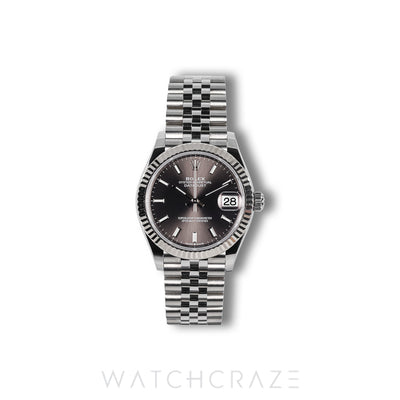 2023 ROLEX LADIES DATEJUST FLUTED JUIBLEE SLATE DIAL 31MM 278274