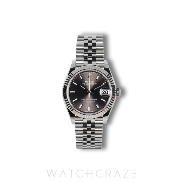 2023 ROLEX LADIES DATEJUST FLUTED JUIBLEE SLATE DIAL 31MM 278274