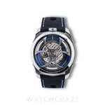 MB&F M.A.D EDITION 1S EDITION 42MM ICE BLUE DIAL STAINLESS STEEL M.A.D.1S