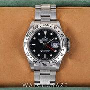 1990 ROLEX EXPLORER II BLACK DIAL 40MM STAINLESS STEEL 16550