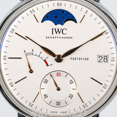 2017 IWC PORTOFINO HAND-WOUND MOON PHASE 45MM IW516401