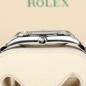 2025 ROLEX DATEJUST FLUTED JUBILEE SILVER DIAL 41MM 126334