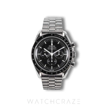 OMEGA SPEEDMASTER MOONWATCH PROFESSIONAL BLACK DIAL HESALITE 42MM 31030425001001