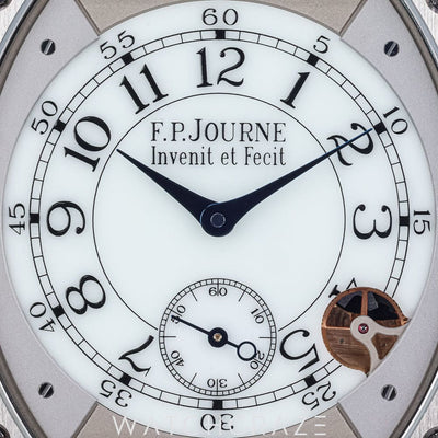 2020 F.P. JOURNE ELEGANTE WHITE DIAL TITANIUM