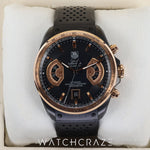 2012 TAG HEUER GRAND CARRERA BLACK DIAL CAV518E.FT6016