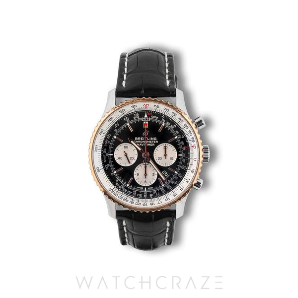 2023 BREITLING NAVITIMER B01 CHRONOGRAPH 46 BLACK DIAL UB0127211B1P1