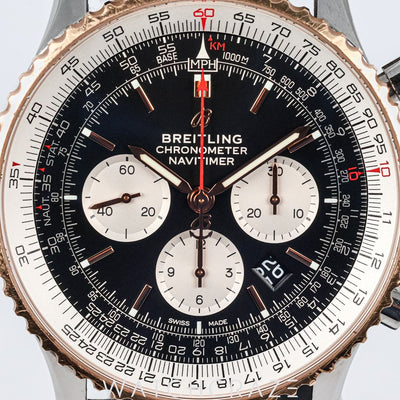 2023 BREITLING NAVITIMER B01 CHRONOGRAPH 46 BLACK DIAL UB0127211B1P1
