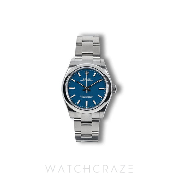 2026 ROLEX OYSTER PERPETUAL BLUE DIAL 31MM 277200