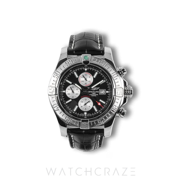 2019 BREITLING SUPER AVENGER 48 BLACK DIAL A13371111B1A1