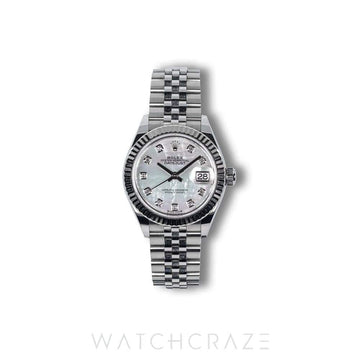 2021 ROLEX LADIES DATEJUST MOP DIAMONDS 28MM 279174
