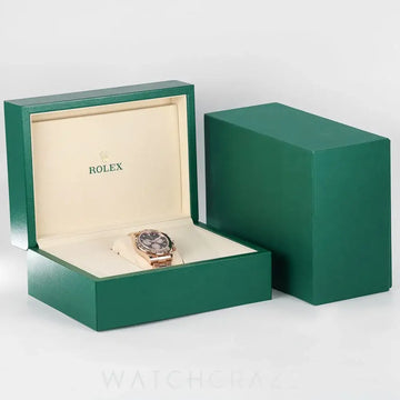 2025 ROLEX DAYTONA ROSE GOLD BLACK DIAL 40MM 126505