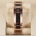 2025 ROLEX DAYTONA ROSE GOLD BLACK DIAL 40MM 126505