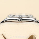 2022 ROLEX DAY DATE PLATINUM ICE BLUE DIAL BAGUETTES 40MM 228396TBR