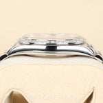 2022 ROLEX DAY DATE PLATINUM ICE BLUE DIAL BAGUETTES 40MM 228396TBR