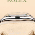 2024 ROLEX DATEJUST SMOOTH OYSTER RODIUM DIAL 41MM 126300