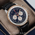 2023 BREITLING NAVITIMER B01 CHRONOGRAPH 46 BLACK DIAL UB0127211B1P1