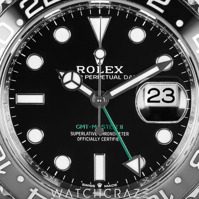 2024 ROLEX GMT MASTER II BRUCE WAYNE JUBILEE 40MM 126710GRNR