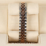 2021 ROLEX DATEJUST TWO TONE ROSE GOLD MOP DIAMONDS 28MM 279174