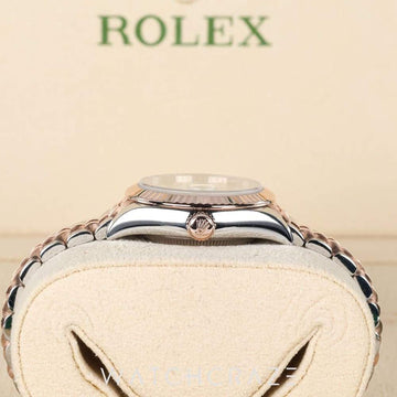 2021 ROLEX DATEJUST TWO TONE ROSE GOLD MOP DIAMONDS 28MM 279174
