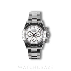 2009 ROLEX COSMOGRAPH DAYTONA WHITE DIAL 40MM 116520