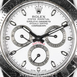 2009 ROLEX COSMOGRAPH DAYTONA WHITE DIAL 40MM 116520