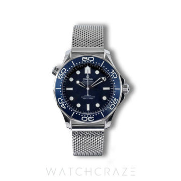 2023 OMEGA SEAMASTER JAMES BOND 007 DIVER 300M BLUE DIAL 42MM 210.30.42.20.03.002