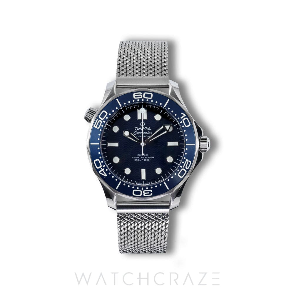 2023 OMEGA SEAMASTER JAMES BOND 007 DIVER 300M BLUE DIAL 42MM 210.30.42.20.03.002