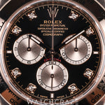 2025 ROLEX DAYTONA ROSE GOLD BLACK DIAMOND DIAL 40MM 126505