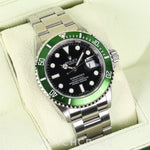 2005 ROLEX SUBMARINER DATE KERMIT 40MM 16610LV