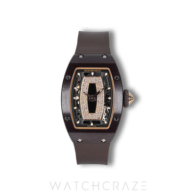 RICHARD MILLE LADIES BROWN ONYX CERAMIC RM07-01
