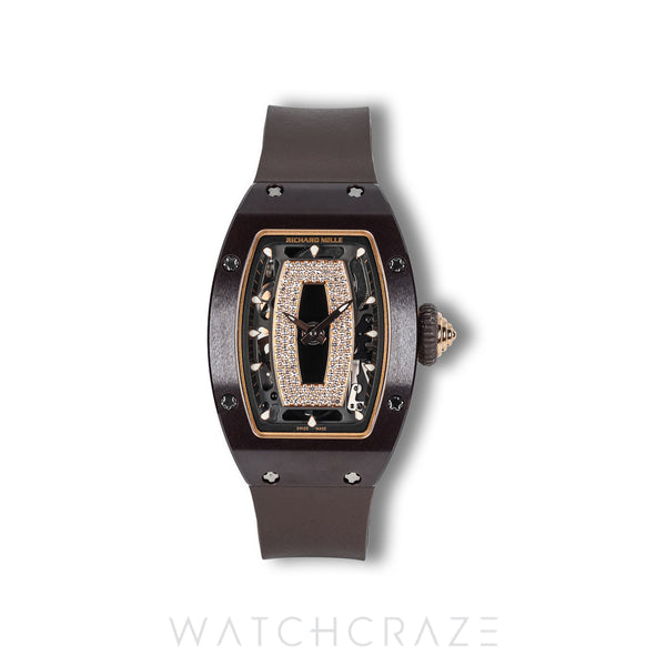 RICHARD MILLE LADIES BROWN ONYX CERAMIC RM07-01