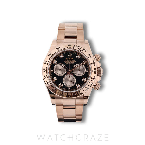 2025 ROLEX COSMOPGRAPH DAYTONA EVEROSE GOLD OYSTER 40MM 126505