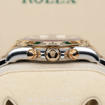 2025 ROLEX DAYTONA TWO TONE DIAMOND BLACK DIAL 40MM 126503