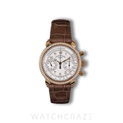 2021 PATEK PHILIPPE COMPLICATIONS CHRONOGRAPH RG DIAMOND BEZEL 38MM 7150/250R-001