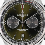 2020 BREITLING PREMIER B01 CHRONOGRAPH BENTLEY BRITISH RACING GREEN DIAL 42MM AB0118A11L1A1