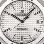 2017 AUDEMARS PIGUET ROYAL OAK WHITE DIAL 37MM 15450ST.OO.1256ST.01