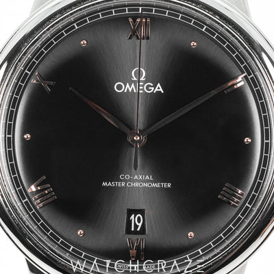 2025 OMEGA DE VILLE PRESTIGE BLACK DIAL 40MM 434.13.40.20.01.001