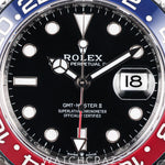 2022 ROLEX GMT MASTER II PEPSI OYSTER BLACK DIAL 40MM 126710BLRO