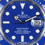 2020 SUBMARINER DATE WHITE GOLD BLUE DIAL 'SMURF' 40MM 116619LB