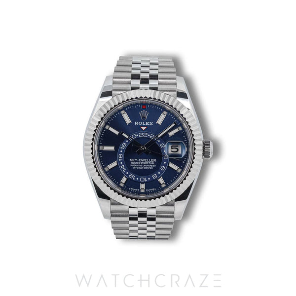 2023 ROLEX SKY-DWELLER BLUE DIAL JUIBLEE BRACELET 42MM 336934