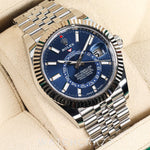 2023 ROLEX SKY-DWELLER BLUE DIAL JUIBLEE BRACELET 42MM 336934