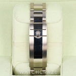 2010 ROLEX SUBMARINER DATE WHITE GOLD BLUE DIAL SMURF 40MM 116619LB